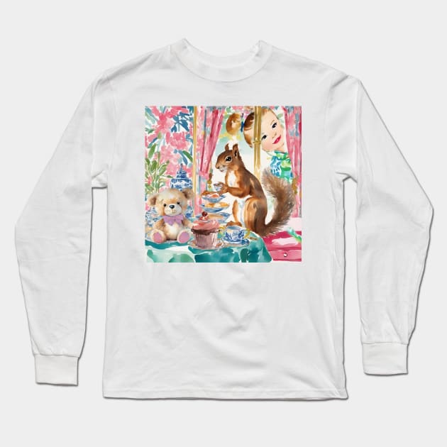 In the dollhouse Long Sleeve T-Shirt by SophieClimaArt